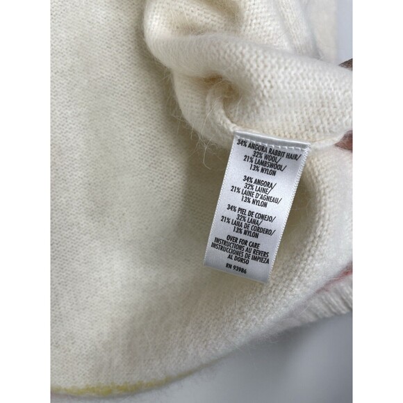 Casual Corner Womens 3/4 Sleeve Cardigan Size M VTG Fall Classic Grannycore - Picture 6 of 8